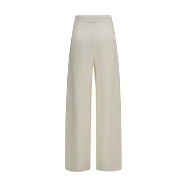Max Mara Beige Cashmere Casual Pants
