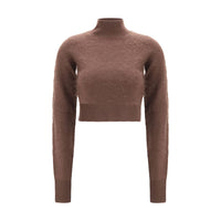 Max Mara Brown Cashmere Sweatshirt
