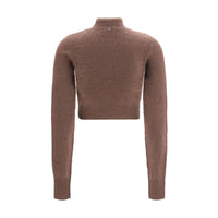Max Mara Brown Cashmere Sweatshirt