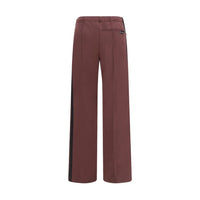 Courrèges Bordeaux Polyester Joggers (Workout Pants)