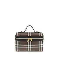 Burberry Brown Cotton Shoulder Bag