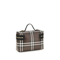 Burberry Brown Cotton Shoulder Bag