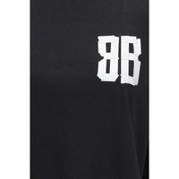 Balenciaga Black Cotton T-Shirt