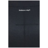 Balenciaga Black Viscose Leggings