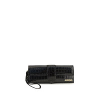 Jacquemus Black Calf Leather Bos Taurus Clutch Bag