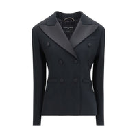 Ermanno Scervino Black Viscose Blazer