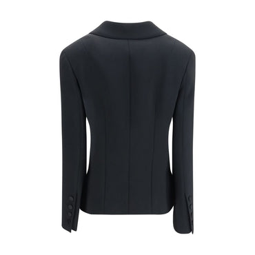 Ermanno Scervino Black Viscose Blazer