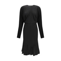 Jacquemus Black Acetate Casual Dress