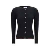 Thom Browne Black Wool Oves Aries Cardigan