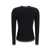 Thom Browne Black Wool Oves Aries Cardigan