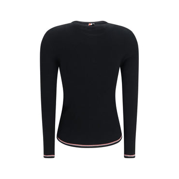 Thom Browne Black Wool Oves Aries Cardigan
