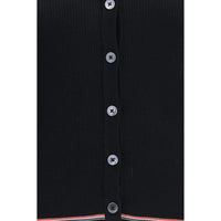 Thom Browne Black Wool Oves Aries Cardigan