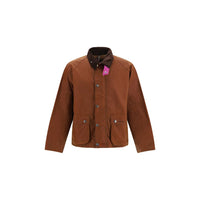 Barbour Brown Cotton Full-Length Jacket