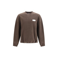 Jacquemus Brown Cotton Sweatshirt