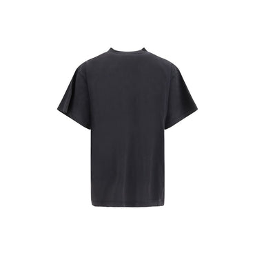 Balenciaga Gray Cotton T-Shirt