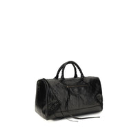 Balenciaga Black Lamb Ovis Aries Shoulder Bag