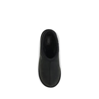 UGG Black Nubuc Leather Clogs