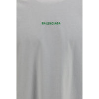 Balenciaga White Cotton Long Sleeve T-Shirt