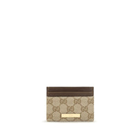 Gucci Beige Fabric Wallet