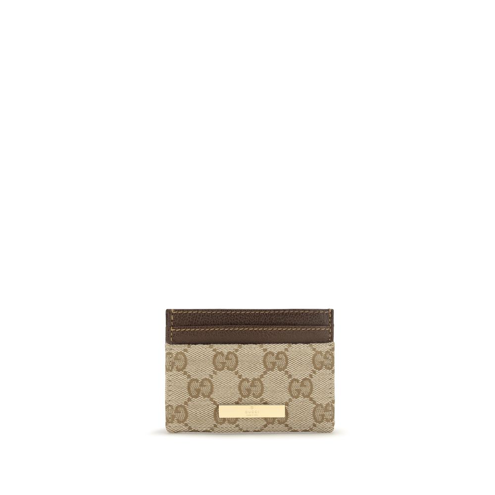 Gucci Beige Fabric Wallet