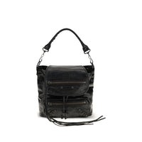 Balenciaga Black Lamb Ovis Aries Backpack