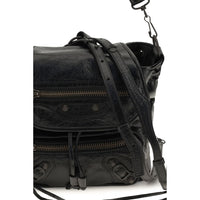 Balenciaga Black Lamb Ovis Aries Backpack