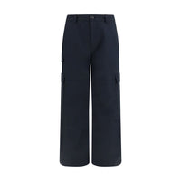 Balenciaga Black Cotton Cargo Pants