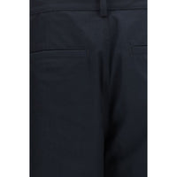 Balenciaga Black Cotton Cargo Pants