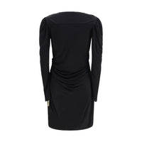 Balmain Black Viscose Casual Dress