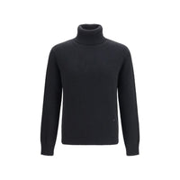 Ami Paris Black Wool Oves Aries Sweatshirt