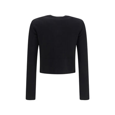 Balmain Black Viscose Cardigan