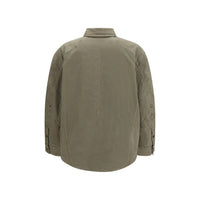 Off-White Bicolor Cotton Shell Jacket