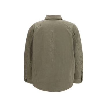 Off-White Bicolor Cotton Shell Jacket