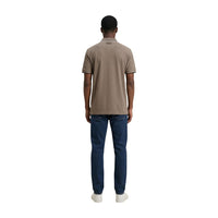 Hugo Boss Beige Cotton Polo Shirt