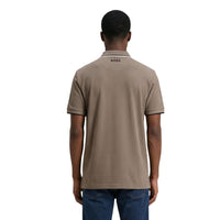 Hugo Boss Beige Cotton Polo Shirt