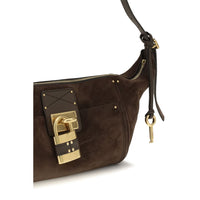 Chloé Brown Calf Leather Bos Taurus Shoulder Bag