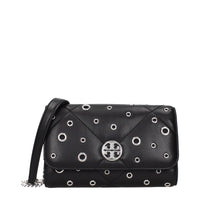 Tory Burch Black Leather Clutch Bag