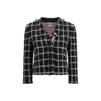Thom Browne Black Cotton Jacket