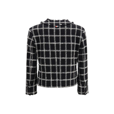 Thom Browne Black Cotton Jacket