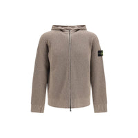 Stone Island Beige Cashmere Sweatshirt