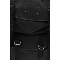 Maison Margiela Black Nylon Backpack