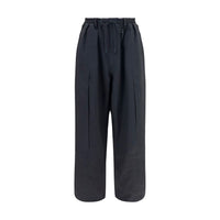Y-3 Black Polyester Joggers (Workout Pants)