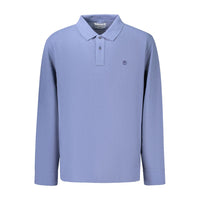 Timberland Blue Cotton Polo Shirt