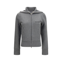 Balenciaga Gray Cotton Sweatshirt