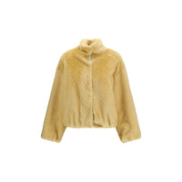 Forte_Forte Gold Modacrylic Bomber