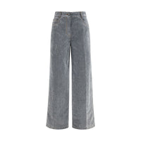 Forte_Forte Gray Cotton Jeans Denim