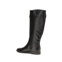 Tory Burch Black Calf Leather Bos Taurus Lace-Up Boots