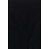 Khaite Black Cotton Casual Pants