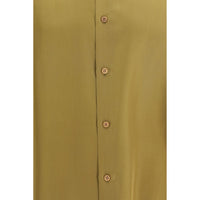 Valentino Garavani Beige Silk Dress Shirt