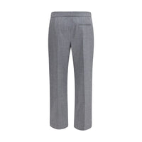 Alexander McQueen Gray Wool Oves Aries Casual Pants